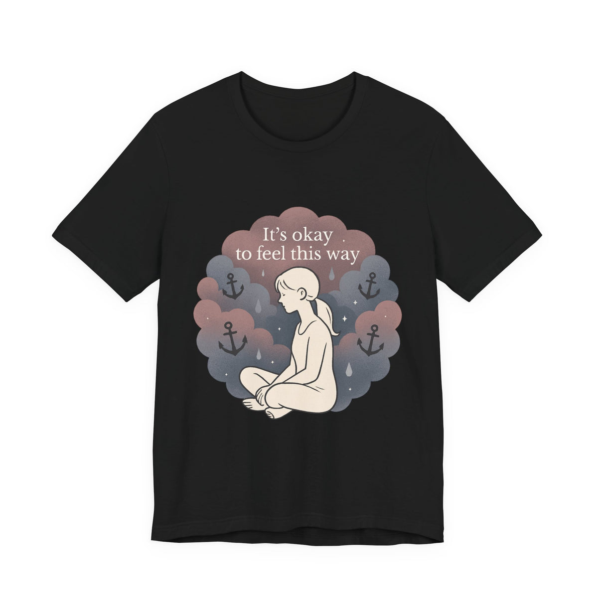 It's Okay to Feel This Way T‑Shirt — Mental Health Awareness Tee