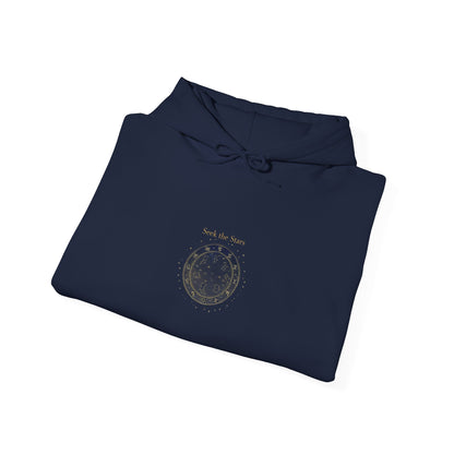Moon Phase Hoodie | Celestial Minimalist, Astrology Mooncycle Apparel