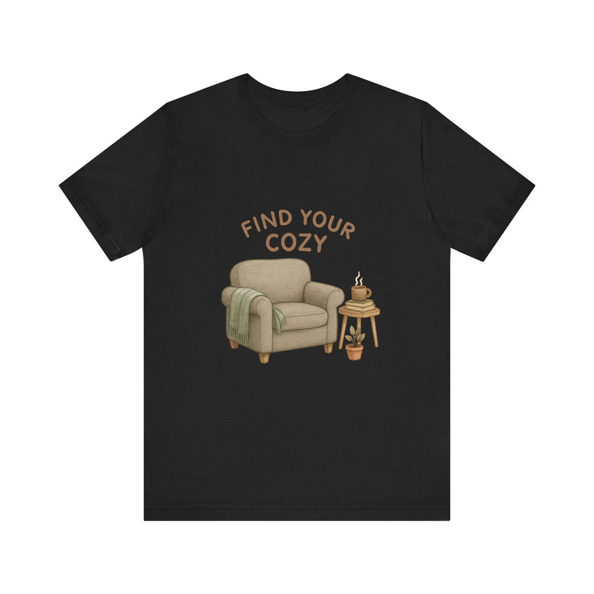 Cozy Vibes Unisex Tee - 'Find Your Cozy'