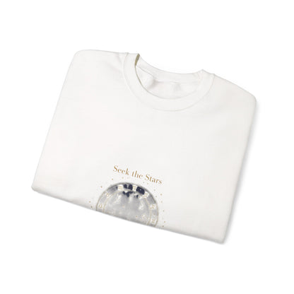 Celestial Moon Phase Crewneck Sweatshirt | Astrology, Constellation Art