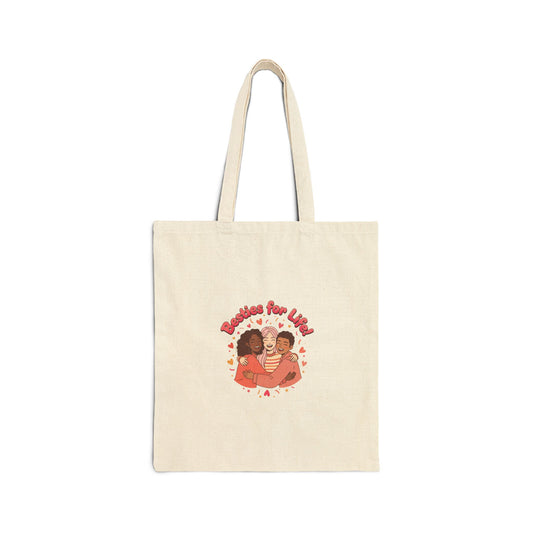 Friends For Life Tote | Galentine’s design, female friendship, squad vibes