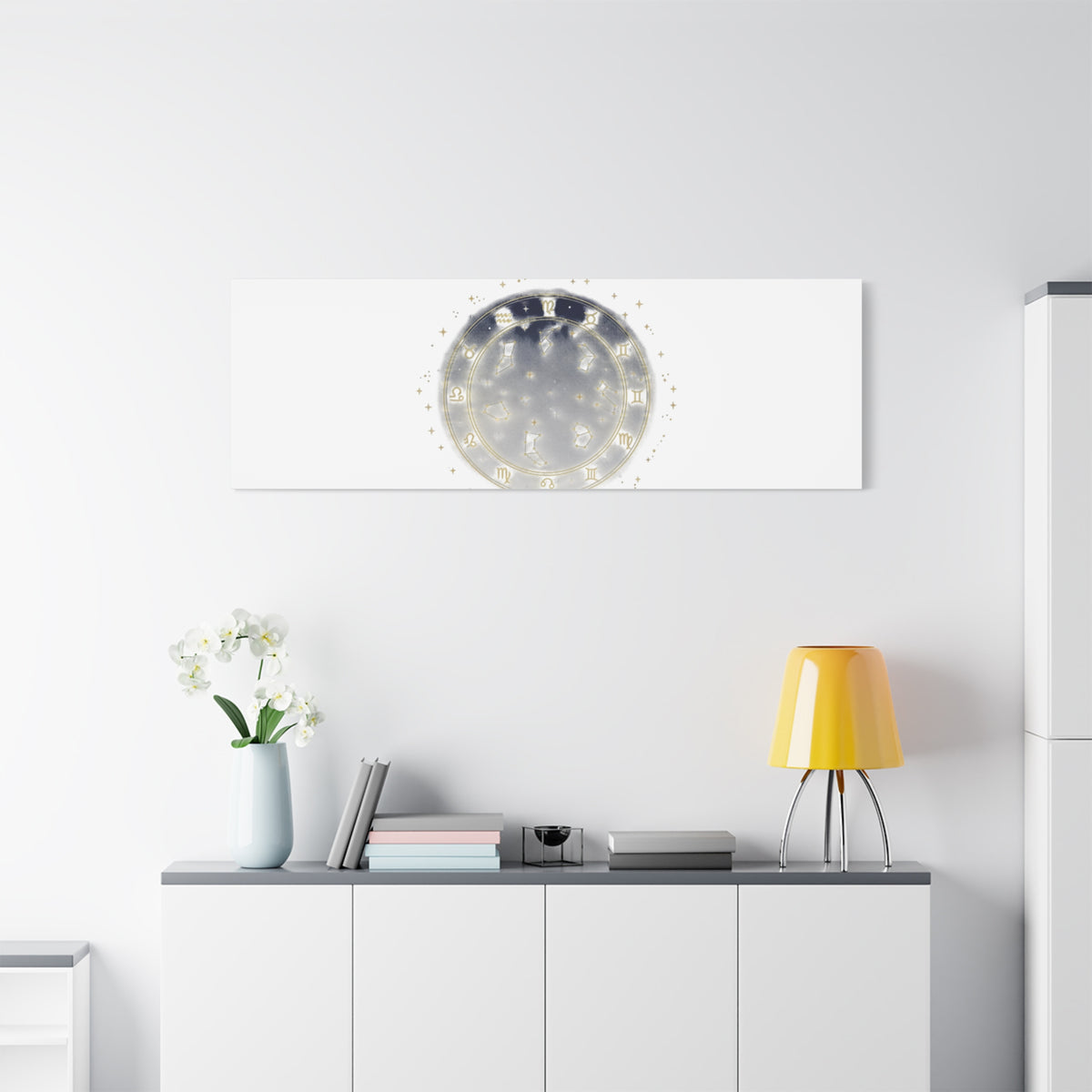 Seek the Stars Canvas | Celestial Astrology Art, Constellation Wall Decor