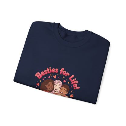 Galentines Squad Hugs Sweatshirt | Friendship-First Galentine’s Design