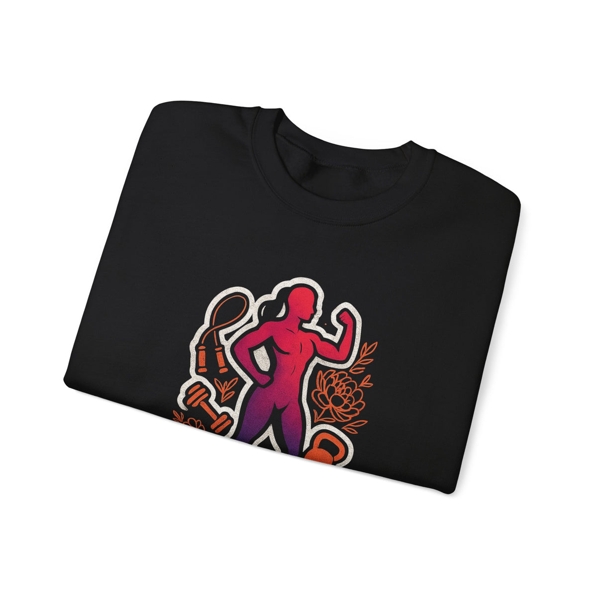 Strong Is Beautiful Sweatshirt — Women’s Fitness Crewneck