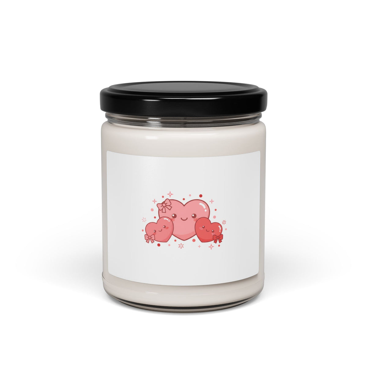 Tiny Heart Confetti Candle | Scented Soy Candle, 9oz