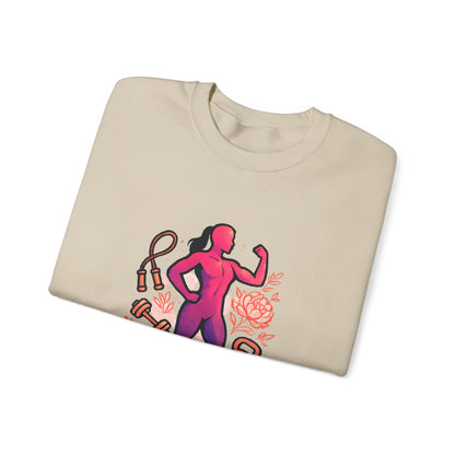 Strong Is Beautiful Sweatshirt — Women’s Fitness Crewneck