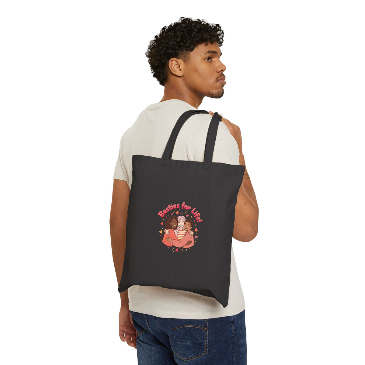 Friends For Life Tote | Galentine’s design, female friendship, squad vibes