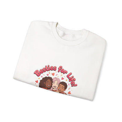 Galentines Squad Hugs Sweatshirt | Friendship-First Galentine’s Design