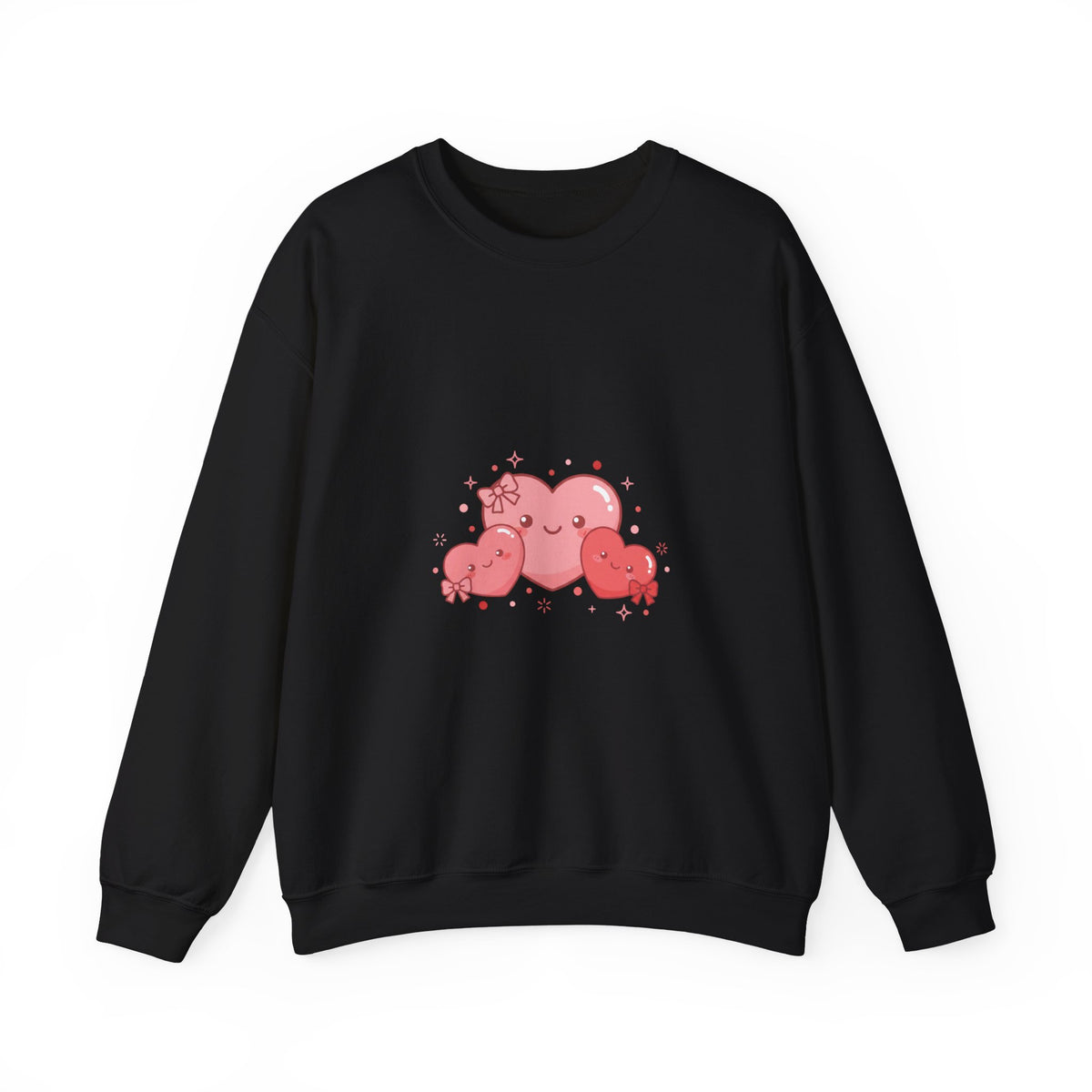 Tiny Heart Doodle Sweatshirt | tiny heart design, heart pattern shirt