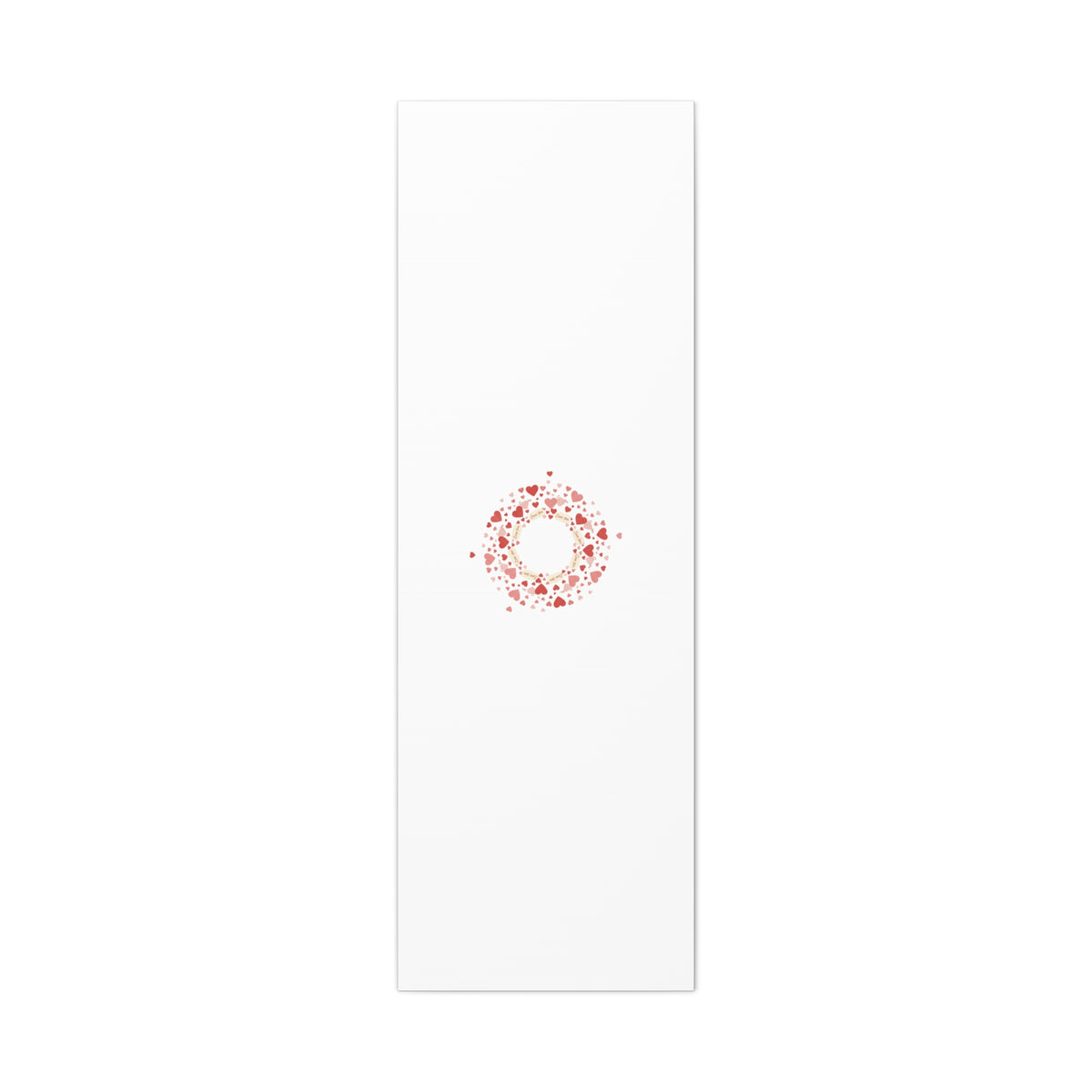 Tiny Heart Wreath Canvas | tiny heart design, valentine doodle
