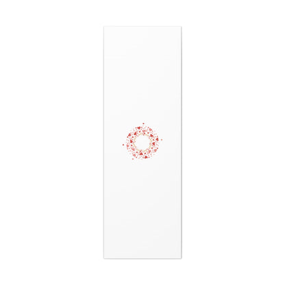 Tiny Heart Wreath Canvas | tiny heart design, valentine doodle