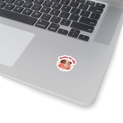 Besties for Life Kiss-Cut Sticker | Galentine's Squad Goals, Female Friendship