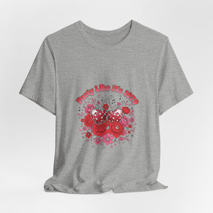 Disco Cherry Hearts Tee | sparkly hearts, retro romance