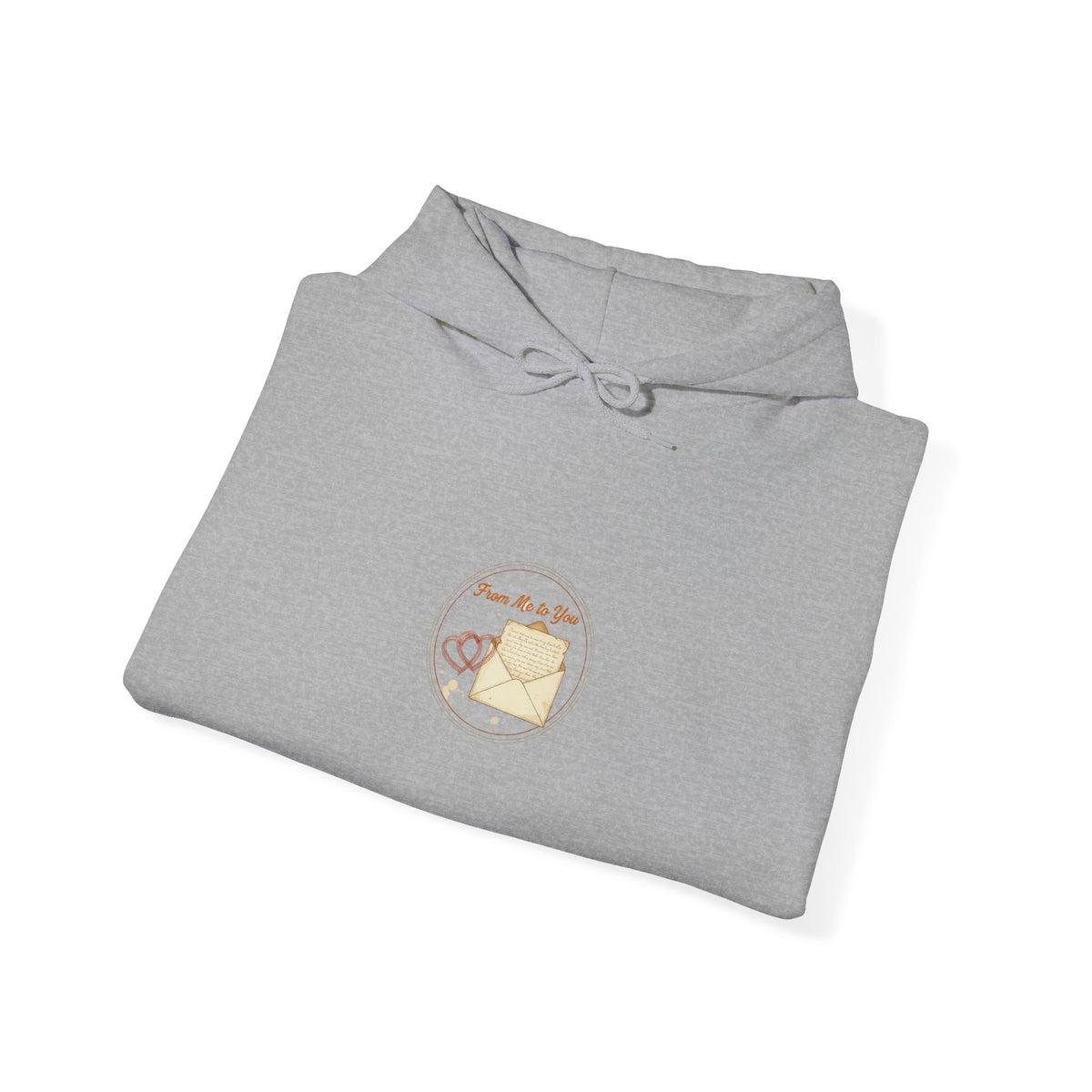 Love Letter Envelope Hoodie | Vintage Letter Art, wax seal romance