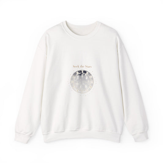 Celestial Moon Phase Crewneck Sweatshirt | Astrology, Constellation Art
