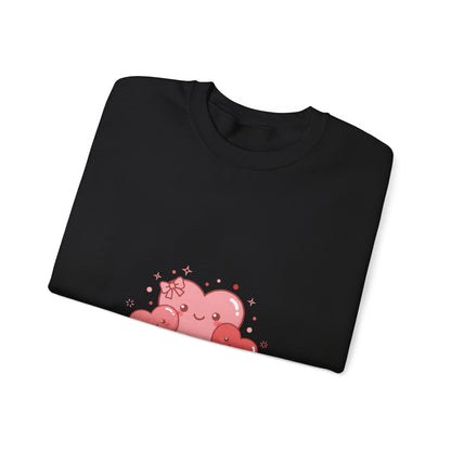 Tiny Heart Doodle Sweatshirt | tiny heart design, heart pattern shirt