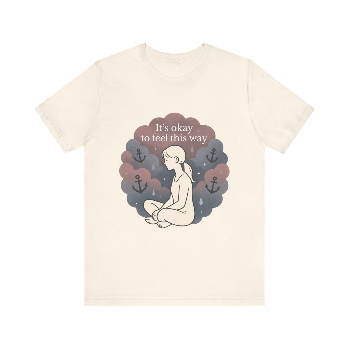 It's Okay to Feel This Way T‑Shirt — Mental Health Awareness Tee