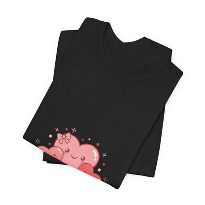 Kawaii Tiny Heart Family Tee | tiny heart design, valentine doodle