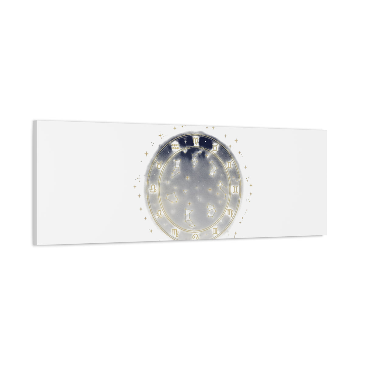 Seek the Stars Canvas | Celestial Astrology Art, Constellation Wall Decor