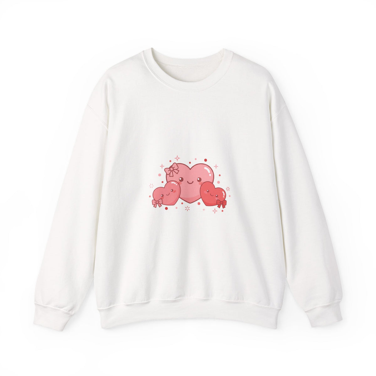 Tiny Heart Doodle Sweatshirt | tiny heart design, heart pattern shirt