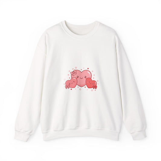Tiny Heart Doodle Sweatshirt | tiny heart design, heart pattern shirt