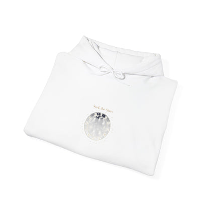 Moon Phase Hoodie | Celestial Minimalist, Astrology Mooncycle Apparel