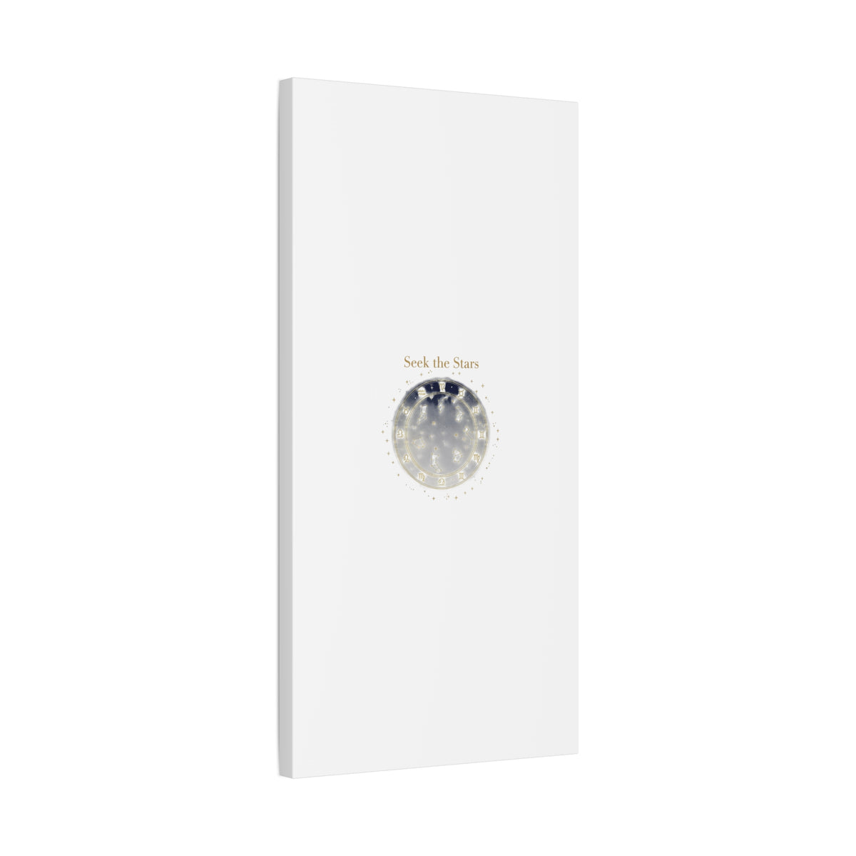 Seek the Stars Canvas | Celestial Astrology Art, Constellation Wall Decor