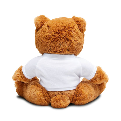 Sweet Baby Teddy Bear Plush with Heart T‑Shirt — Cute Gift for Newborns & Baby Showers
