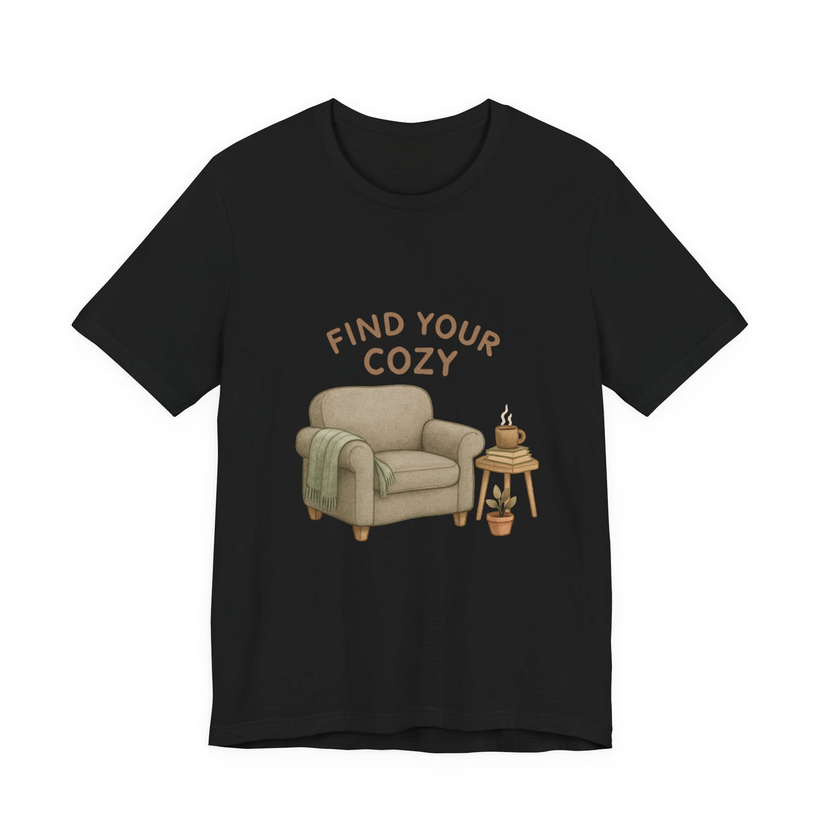 Cozy Vibes Unisex Tee - 'Find Your Cozy'