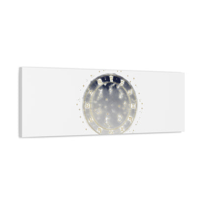 Seek the Stars Canvas | Celestial Astrology Art, Constellation Wall Decor