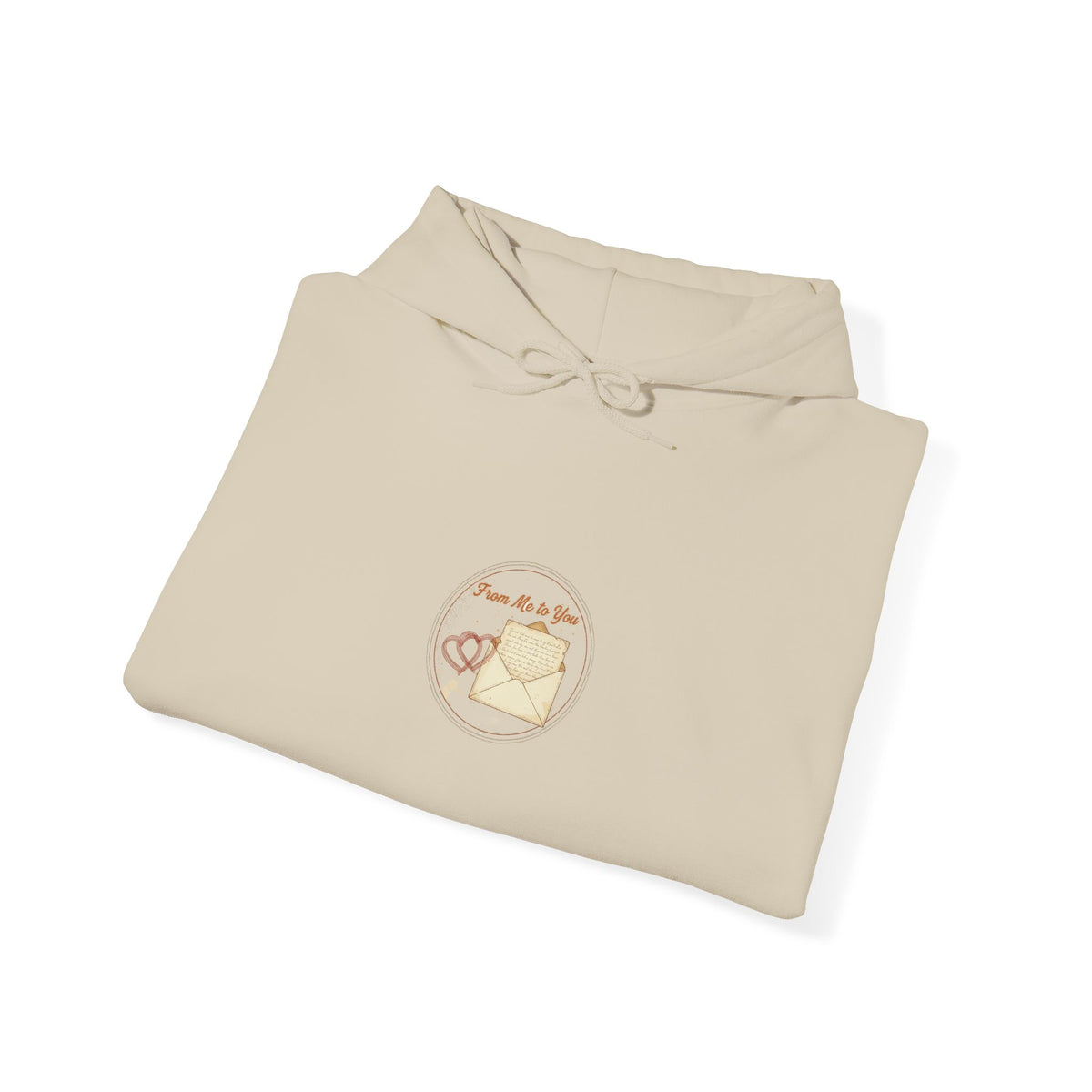 Love Letter Envelope Hoodie | Vintage Letter Art, wax seal romance