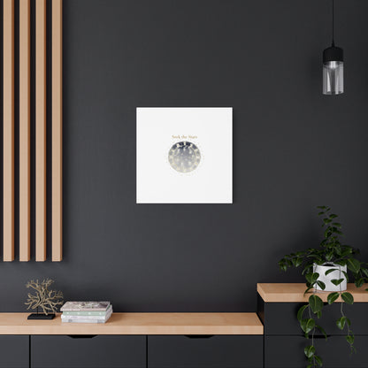Seek the Stars Canvas | Celestial Astrology Art, Constellation Wall Decor