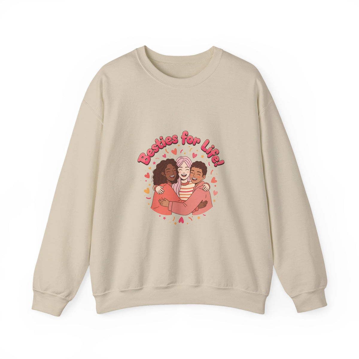 Galentines Squad Hugs Sweatshirt | Friendship-First Galentine’s Design