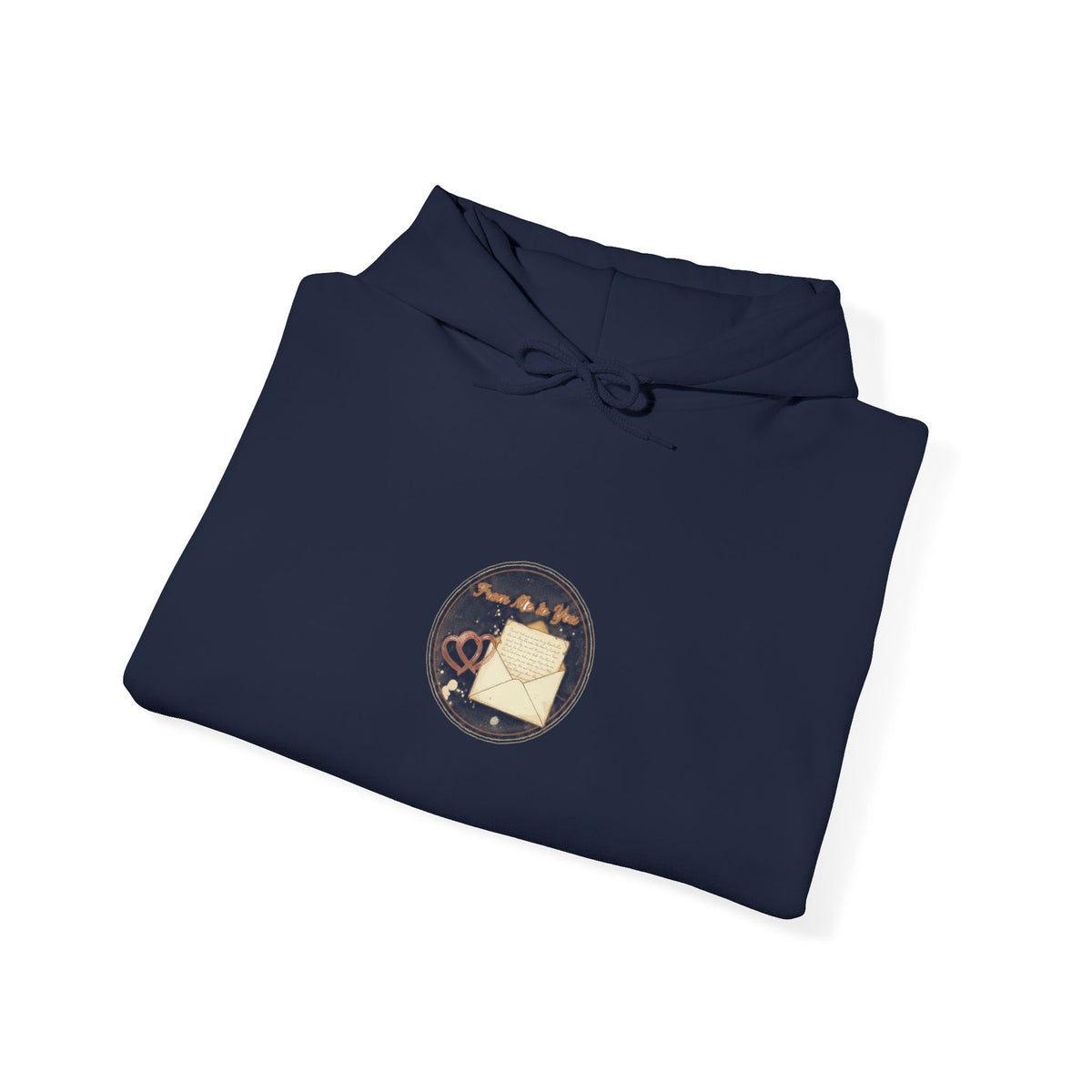 Love Letter Envelope Hoodie | Vintage Letter Art, wax seal romance
