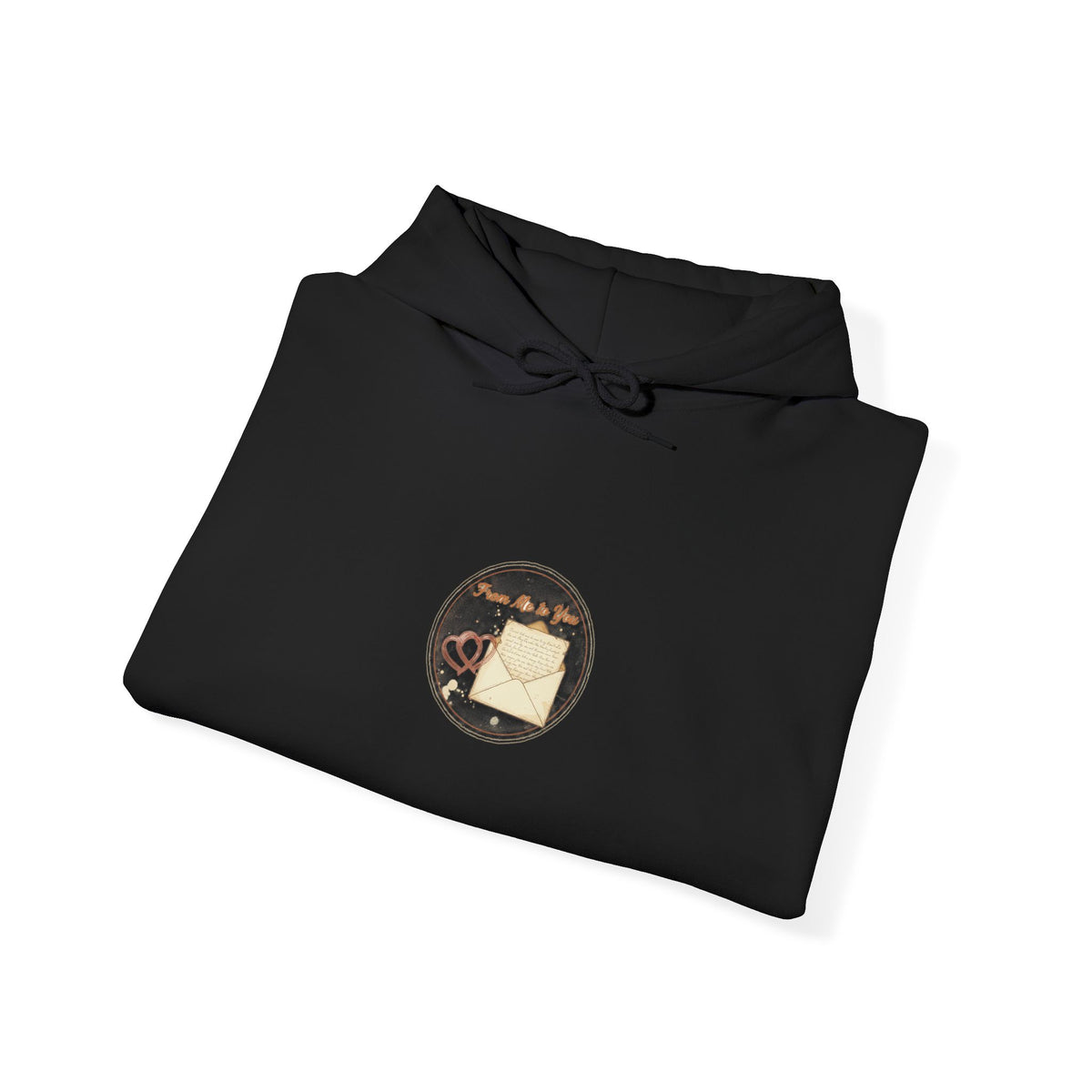 Love Letter Envelope Hoodie | Vintage Letter Art, wax seal romance
