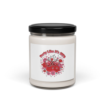 Disco Cherry Hearts Candle | Sparkly Hearts, Retro Romance