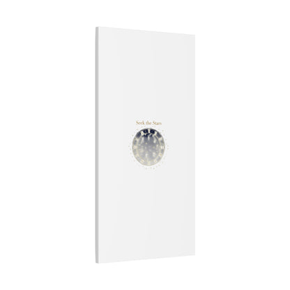 Seek the Stars Canvas | Celestial Astrology Art, Constellation Wall Decor