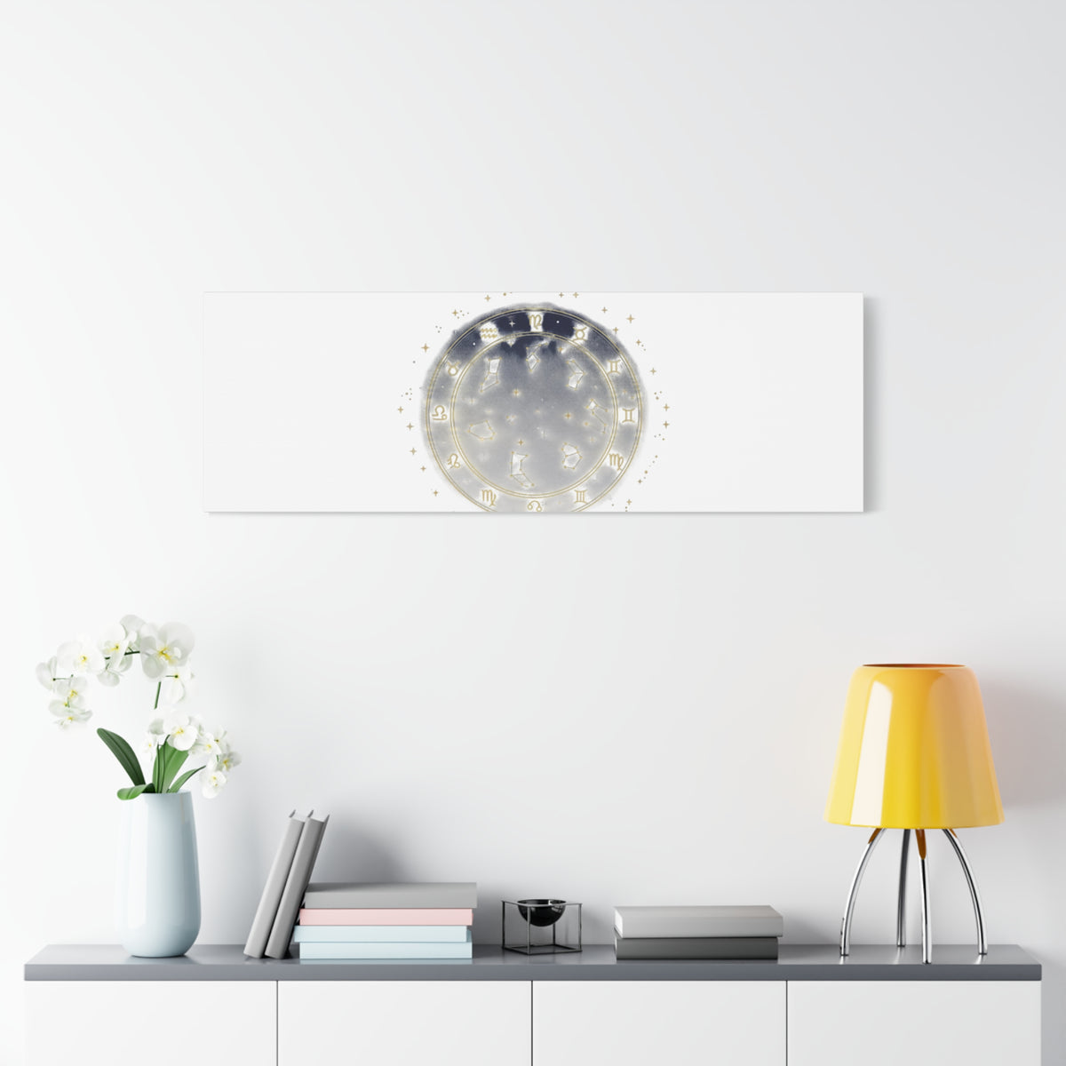 Seek the Stars Canvas | Celestial Astrology Art, Constellation Wall Decor