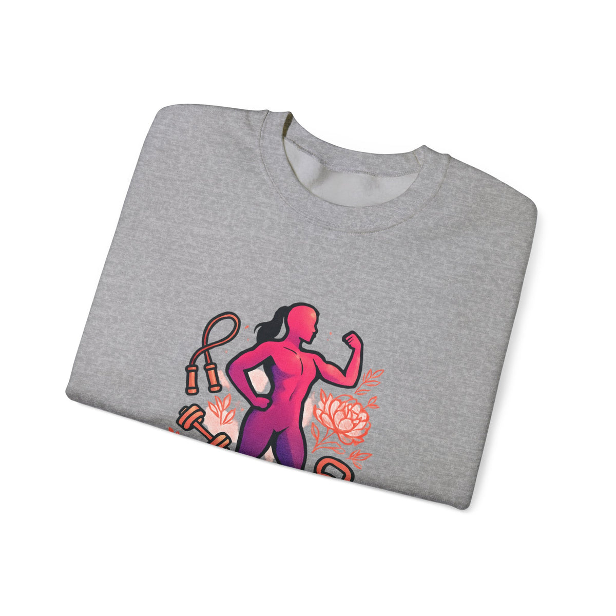 Strong Is Beautiful Sweatshirt — Women’s Fitness Crewneck