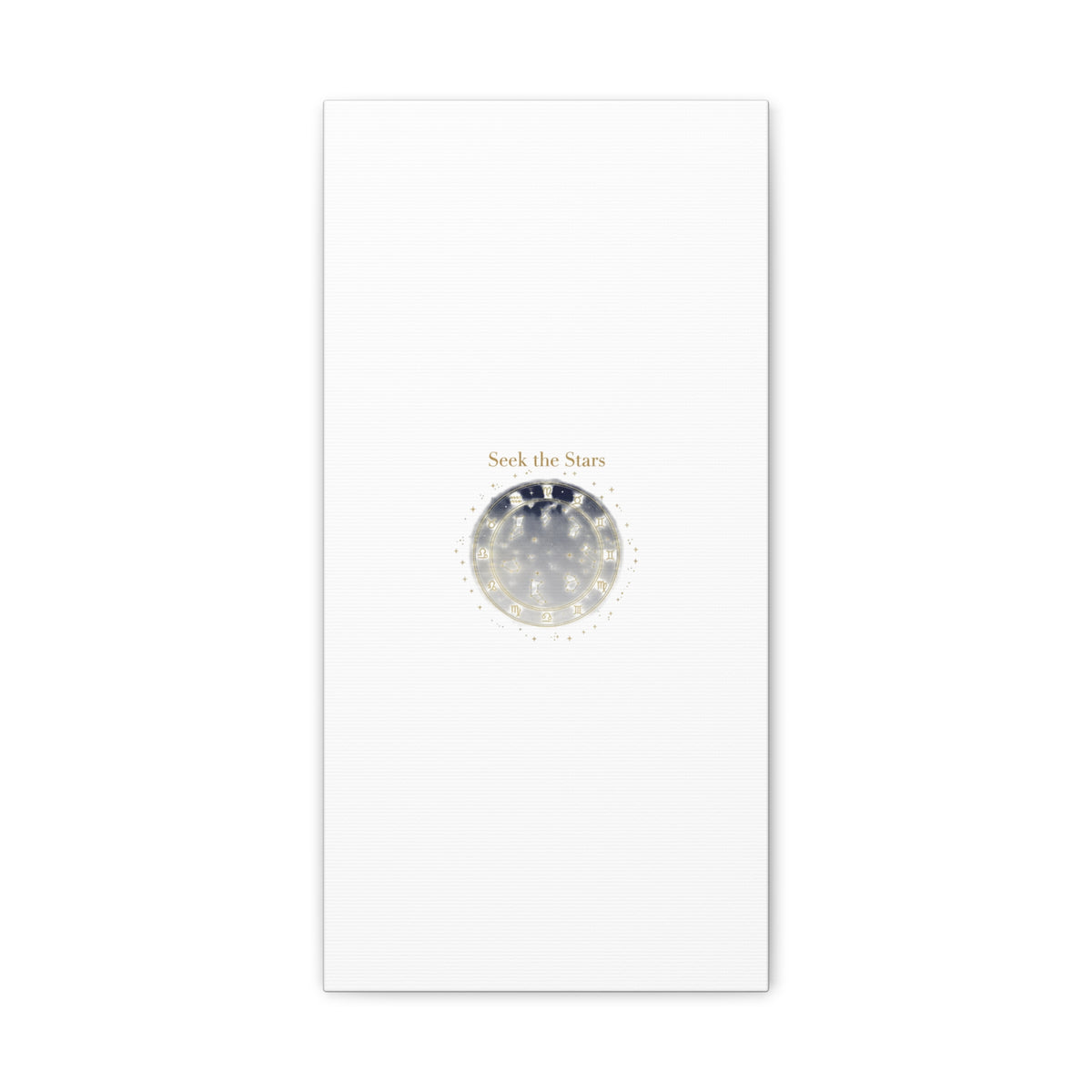 Seek the Stars Canvas | Celestial Astrology Art, Constellation Wall Decor