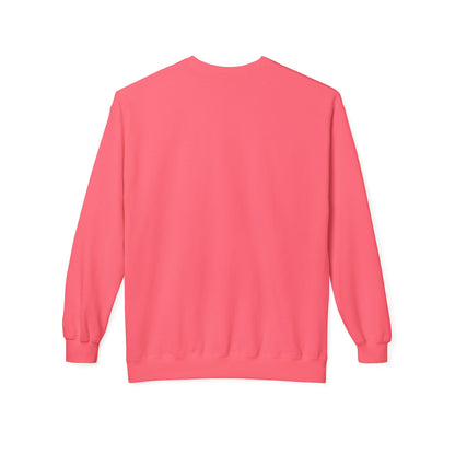 Pink Era Crewneck Sweatshirt — Floral Heart Graphic