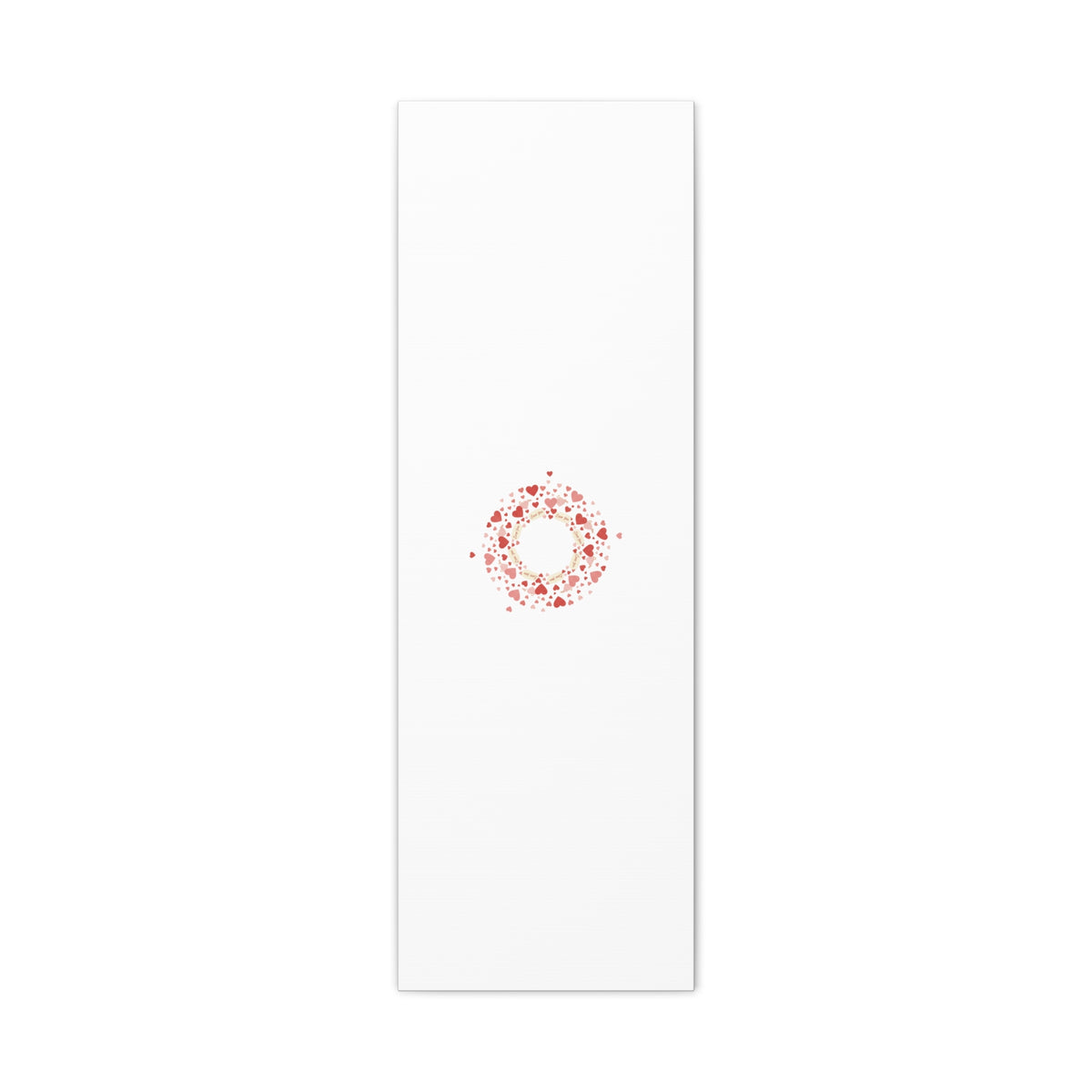 Tiny Heart Wreath Canvas | tiny heart design, valentine doodle