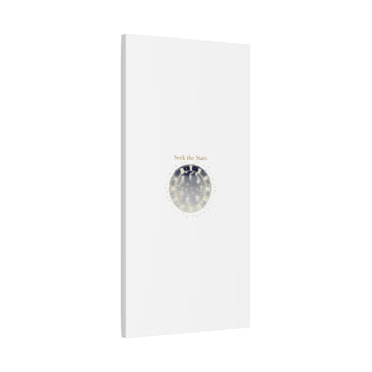 Seek the Stars Canvas | Celestial Astrology Art, Constellation Wall Decor