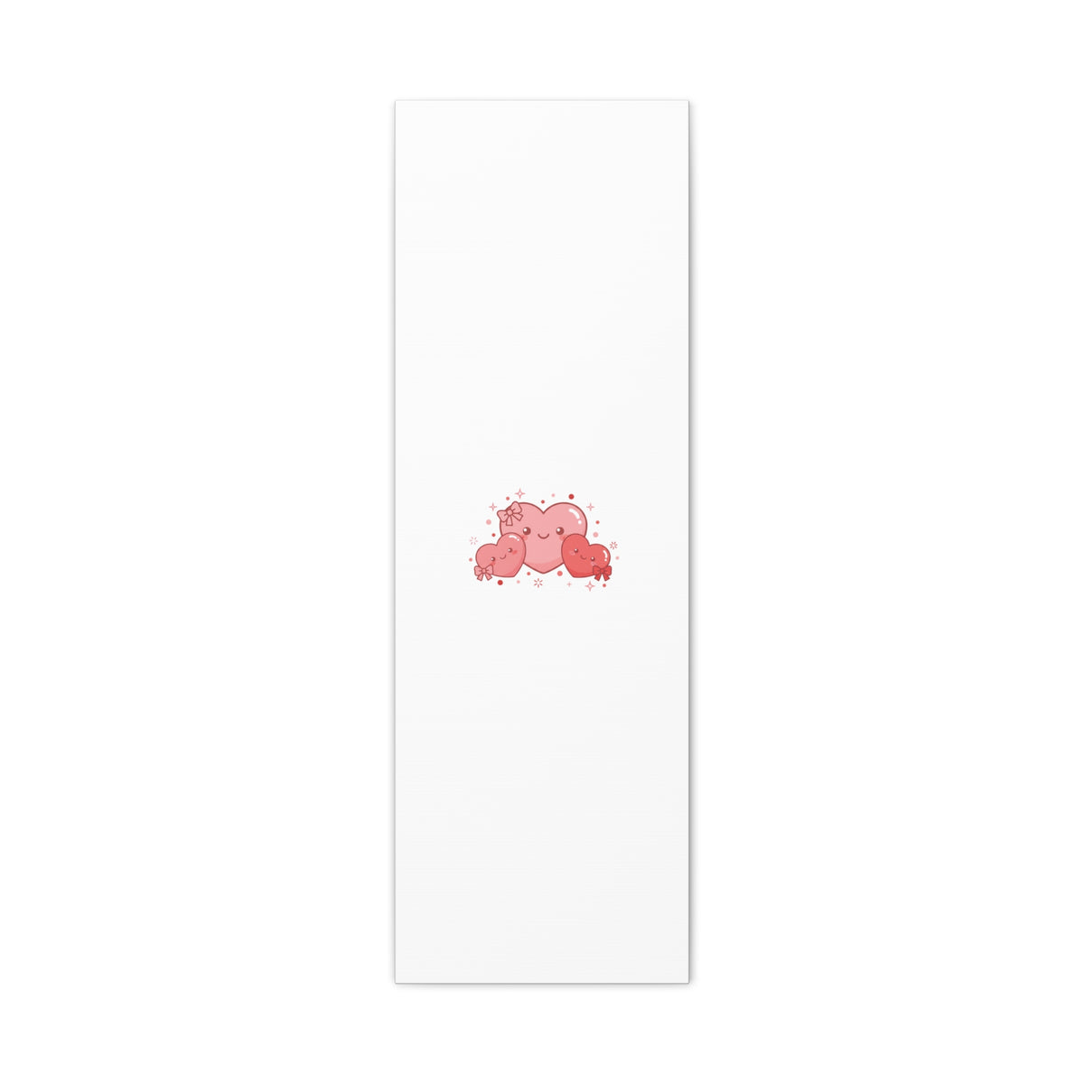 Kawaii Tiny Heart Trio Matte Canvas | tiny hearts, valentine doodle
