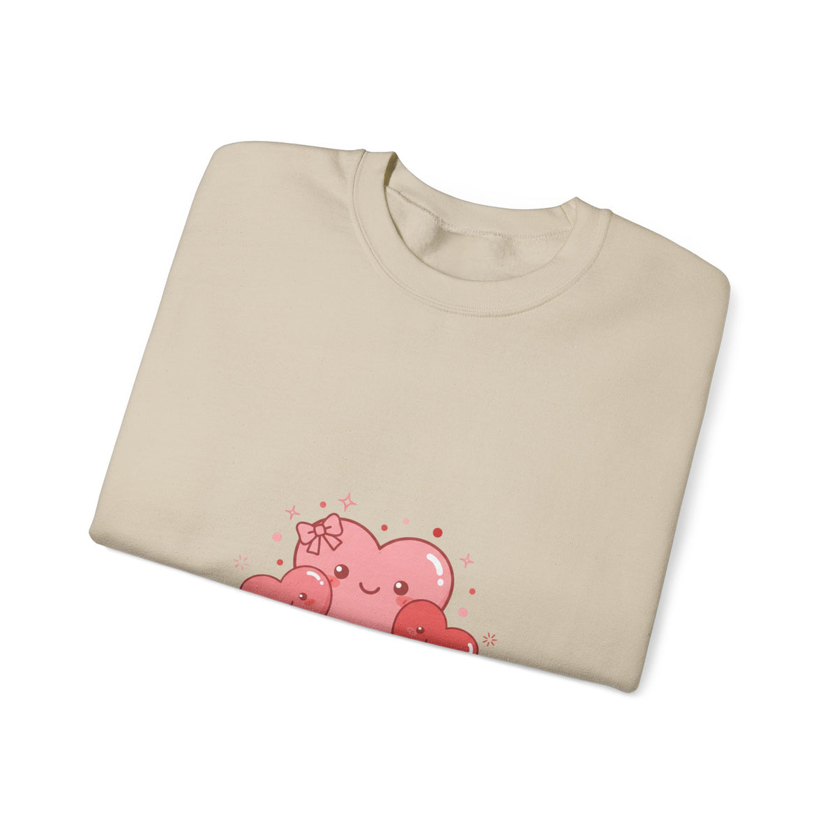 Tiny Heart Doodle Sweatshirt | tiny heart design, heart pattern shirt