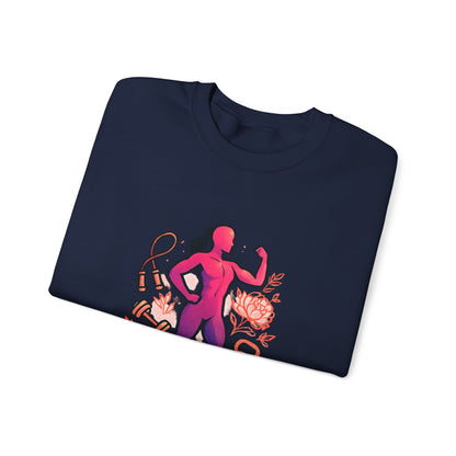 Strong Is Beautiful Sweatshirt — Women’s Fitness Crewneck