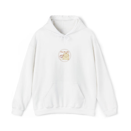 Love Letter Envelope Hoodie | Vintage Letter Art, wax seal romance