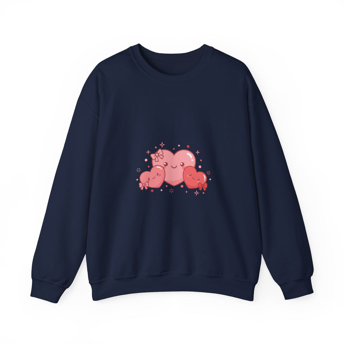 Tiny Heart Doodle Sweatshirt | tiny heart design, heart pattern shirt