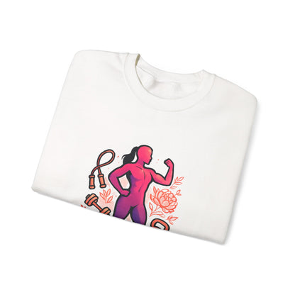 Strong Is Beautiful Sweatshirt — Women’s Fitness Crewneck