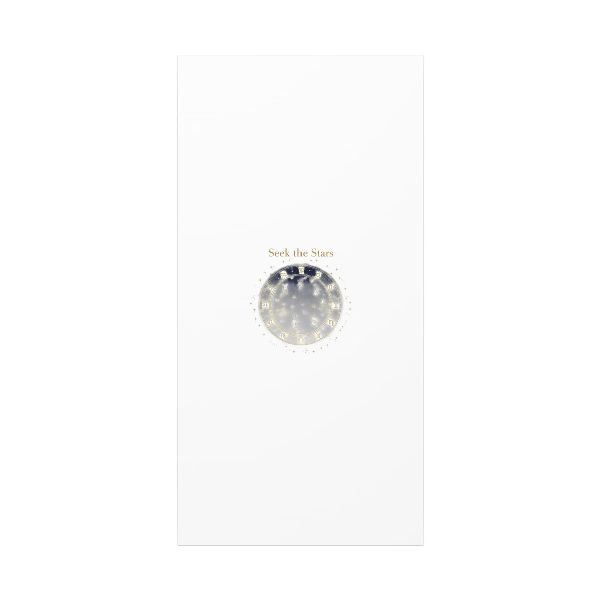 Seek the Stars Canvas | Celestial Astrology Art, Constellation Wall Decor